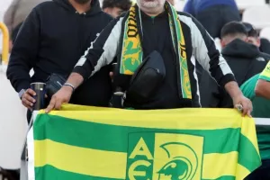 Φωτορεπορτάζ/Οι ΑΕΚτζήδες στο "Παρτιζάνα"