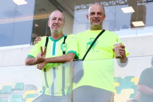 (Φώτος) Ο κόσμος της ΑΕΚ με Celje