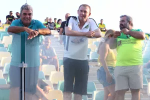 (Φώτος) Ο κόσμος της ΑΕΚ με Celje