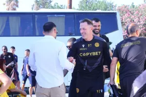 Το Kerkida στην ανοιχτή προπόνηση της ΑΕΛ (Φώτος)