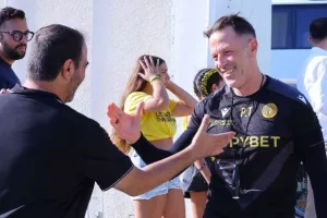Το Kerkida στην ανοιχτή προπόνηση της ΑΕΛ (Φώτος)