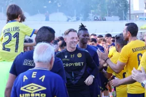 Το Kerkida στην ανοιχτή προπόνηση της ΑΕΛ (Φώτος)