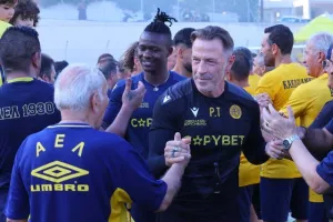 Το Kerkida στην ανοιχτή προπόνηση της ΑΕΛ (Φώτος)