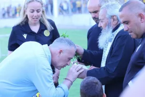 Το Kerkida στην ανοιχτή προπόνηση της ΑΕΛ (Φώτος)