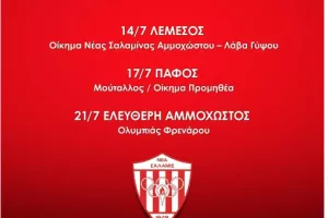 Σαλαμίνα: Ανακοίνωσε Συναντήσεις