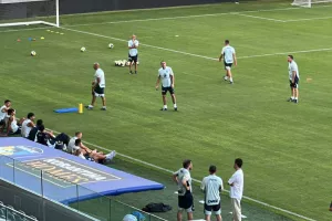 (ΦΩΤΟΣ/ΒΙΝΤΕΟ) Ολοκλήρωσε με προπόνηση στο Άλφαμέγα 