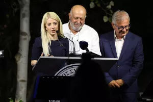 ΦΩΤΟΣ-Εκδήλωση μνήμης και ελπίδας του Εθνικού