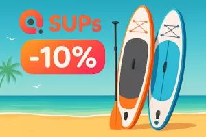 Η πάσα για το τέλειο καλοκαίρι: SUP -10% ΚΑΙ άτοκες δόσεις μόνο στις atokes.com