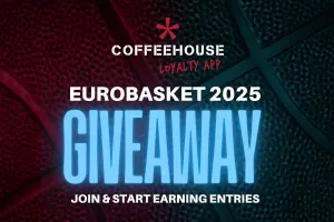 To COFFEEHOUSE Loyalty App σε πάει EUROBASKET