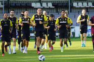 Πρώτη προπόνηση στην Ολλανδία 