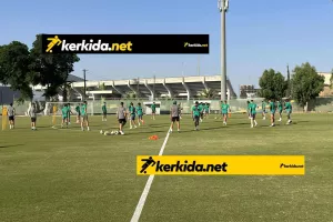 (Bίντεο-Φώτος Kerkida) H προπόνηση της ΑΕΚ ενόψει Παρτιζάν