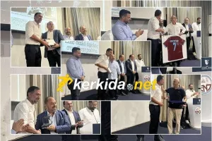 (ΦΩΤΟΣ kerkida) Η ΕΝΠ τίμησε τον ΣΠΟΥΔΑΙΟ Μιχάλη Κωνσταντίνου!