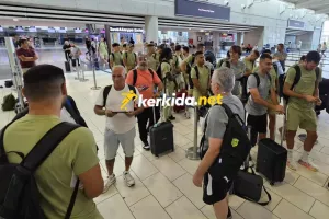(ΦΩΤΟΣ/BINTEO kerkida) Πέταξε... για την πρόκριση η ΑΕΚ