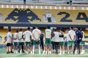 (Βίντεο-Φώτος Kerkida) Η προπόνηση του Άρη στην "OPAP Arena" 