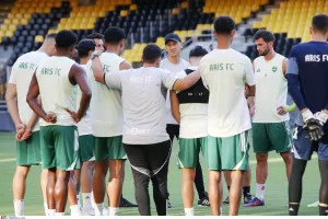 (Βίντεο-Φώτος Kerkida) Η προπόνηση του Άρη στην "OPAP Arena" 