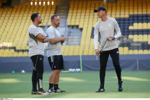(Βίντεο-Φώτος Kerkida) Η προπόνηση του Άρη στην "OPAP Arena" 