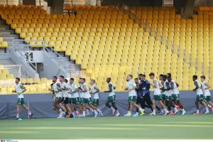 (Βίντεο-Φώτος Kerkida) Η προπόνηση του Άρη στην "OPAP Arena" 