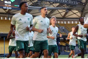 (Βίντεο-Φώτος Kerkida) Η προπόνηση του Άρη στην "OPAP Arena" 