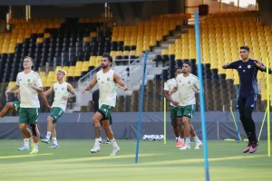 (Βίντεο-Φώτος Kerkida) Η προπόνηση του Άρη στην "OPAP Arena" 