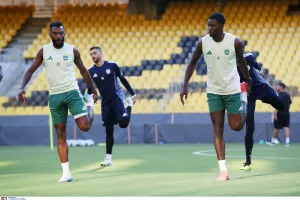 (Βίντεο-Φώτος Kerkida) Η προπόνηση του Άρη στην "OPAP Arena" 