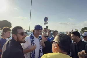 (Βίντεο-Φώτος kerkida) Η υποδοχή των Παφιτών στον Νταβίντ Λουίζ!