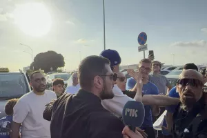 (Βίντεο-Φώτος kerkida) Η υποδοχή των Παφιτών στον Νταβίντ Λουίζ!