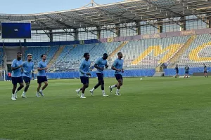 (Βίντεο/Φώτος Kerkida) Προπόνηση στο Arena Lublin