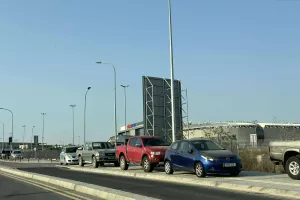 (ΦΩΤΟΣ Kerkida) Από νωρίς στο γήπεδο οι Παφίτες 