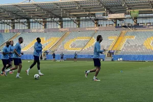 (Βίντεο/Φώτος Kerkida) Προπόνηση στο Arena Lublin