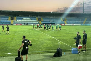 (Βίντεο-Φώτος kerkida) Προπόνηση στην "Dalga Arena"