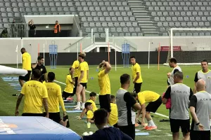 (Βίντεο/Φώτος kerkida) Προπόνηση στο "Αλφαμέγα" 