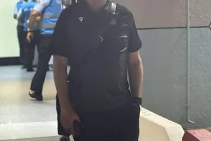 (Βίντεο-Φώτος kerkida) Η αποχώρηση της Ομόνοιας από την "Dalga Arena"