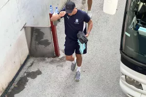(Φώτος kerkida) Η άφιξη του Απόλλωνα στο ΓΣΠ