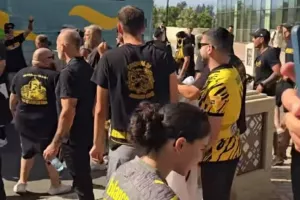 (Φώτος) Υποδοχή για ΑΕΚ Αθηνών