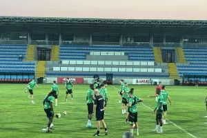(Βίντεο-Φώτος kerkida) Προπόνηση στην "Dalga Arena"