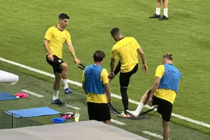 (Βίντεο/Φώτος kerkida) Προπόνηση στο "Αλφαμέγα" 