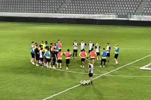 (Βίντεο/Φώτος kerkida) Προπόνηση στο "Αλφαμέγα" 