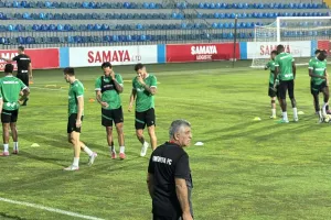 (Βίντεο-Φώτος kerkida) Προπόνηση στην "Dalga Arena"