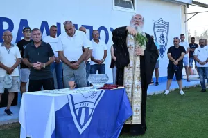 Αγιασμός στην Αραδίππου