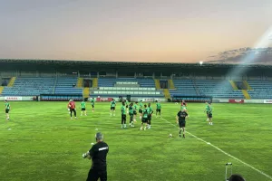 (Βίντεο-Φώτος kerkida) Προπόνηση στην "Dalga Arena"