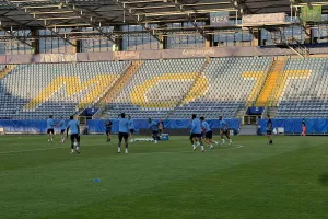 (Βίντεο/Φώτος Kerkida) Προπόνηση στο Arena Lublin