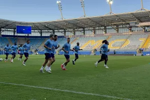 (Βίντεο/Φώτος Kerkida) Προπόνηση στο Arena Lublin