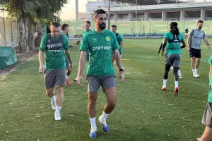 (Βίντεο-Φώτος kerkida) Η τελευταία προπόνηση της ΑΕΚ
