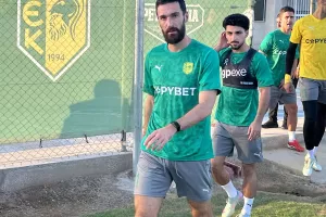 (Βίντεο-Φώτος kerkida) Η τελευταία προπόνηση της ΑΕΚ