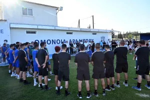 Αγιασμός στην Αραδίππου