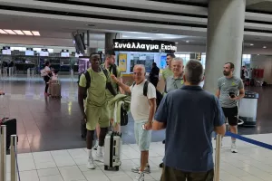 (ΦΩΤΟΣ/BINTEO kerkida) Πέταξε... για την πρόκριση η ΑΕΚ