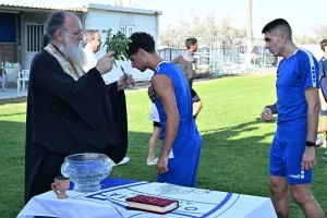 Αγιασμός στην Αραδίππου