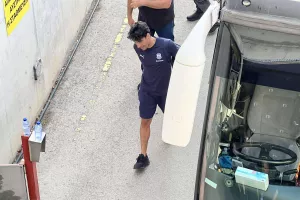 (Φώτος kerkida) Η άφιξη του Απόλλωνα στο ΓΣΠ