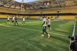 (Βίντεο-Φώτος Kerkida) Η προπόνηση του Άρη στην "OPAP Arena" 