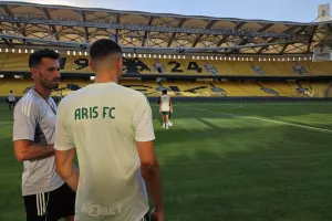 (Βίντεο-Φώτος Kerkida) Η προπόνηση του Άρη στην "OPAP Arena" 
